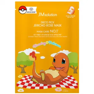 Restorative fabric mask with Jericho rose JMSolution Pokemon, 1pcs