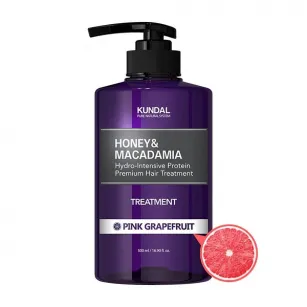 Restorative Conditioner with Proteins "Pink Grapefruit" KUNDAL HONEY & MACADAMIA, 500 ml Restorative Conditioner with Proteins "Pink Grapefruit" KUNDAL HONEY & MACADAMIA, 500 ml