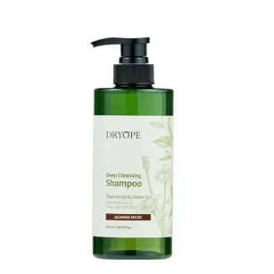 Глибоко очищуючий шампунь з ароматом жасмину DRYOPE SCALP DEEP CLEANSING SHAMPOO, 500 мл