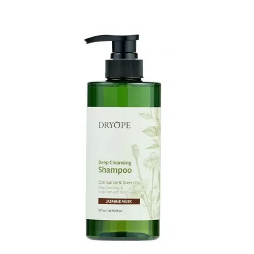 Глибоко очищуючий шампунь з ароматом жасмину DRYOPE SCALP DEEP CLEANSING SHAMPOO, 500 мл