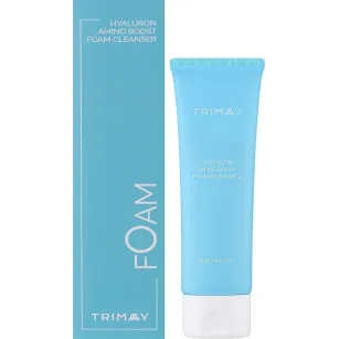 Deep Moisturizing Foam Cleanser TRIMAY Hyaluron Amino Boost Foam Cleanser, 100ml Deep Moisturizing Foam Cleanser TRIMAY Hyaluron Amino Boost Foam Cleanser, 100ml