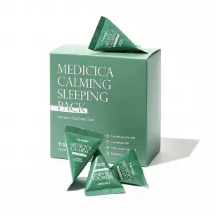 TRIMAY Medicica Calming Sleeping Pack SET, 20pcs x 3ml Soothing Night Face Mask