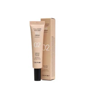 ВВ Крем для обличчя Trimay full cover 3‑in‑1 max bb cream 02 spf40 pa++, 30мл