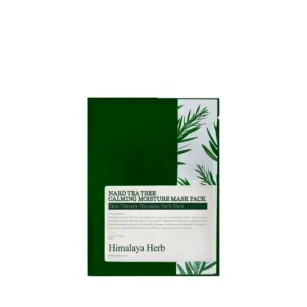 Soothing masks with tea tree Nard Tea Tree Calming Moisture Mask pack, 5 pcs