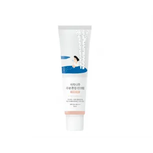 Tinted sunscreen with birch sap ROUND LAB Birch Juice Moisturizing Tone Up Sunscreen, 50ml