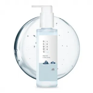 Face cleansing gel with sea water ROUND LAB 1025 DOKDO CLEANSING GEL, 150ml