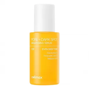 Ορός Λάμψης Celimax PORE+DARK SPOT για σύσφιξη πόρων και λάμψη σκούρων κηλίδων, 30ml