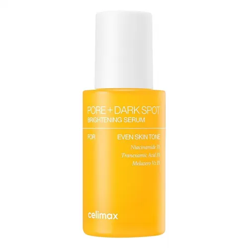 Celimax PORE+DARK SPOT BRIGHTENING SERUM for pore tightening and dark spot brightening, 30ml