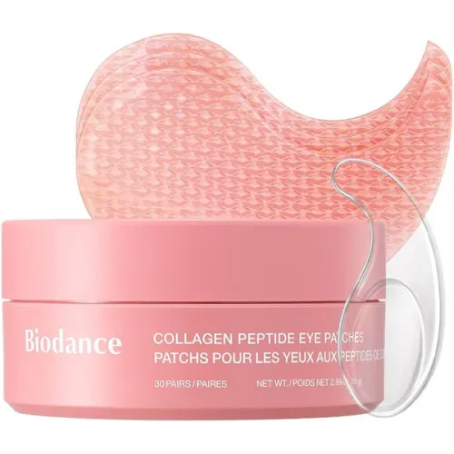Hydrogel patches for radiance and youthful skin around the eyes COLLAGEN PEPTIDE EYE PATCHES, 30 pcs
