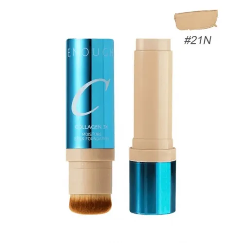 Увлажняющая тональная основа-стик ENOUGH Collagen 3X Moisture Stick Foundation SPF5 №21N 14 g