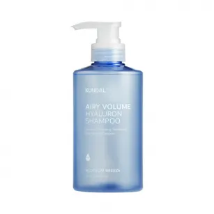Shampoo for volume and hair hydration "Floral Breeze" KUNDAL AIRY VOLUME HYALURON SHAMPOO, 500 ml Shampoo for volume and hair hydration "Floral Breeze" KUNDAL AIRY VOLUME HYALURON SHAMPOO, 500 ml