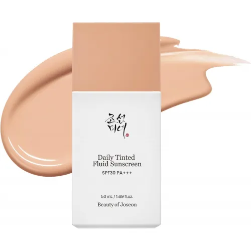 Тональный солнцезащитный флюид Beauty of Joseon Daily Tinted Fluid Sunscreen Broad Spectrum SPF30 PA+++ #LP110, 50мл