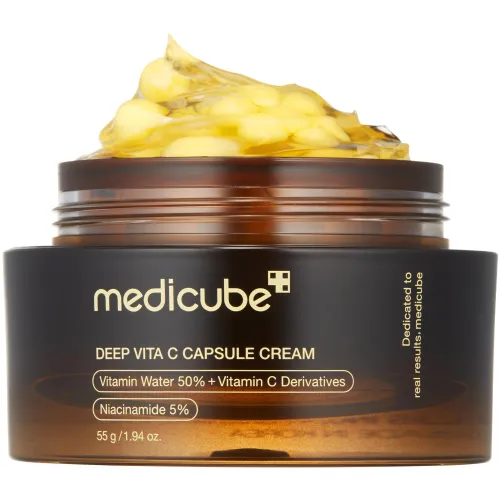 Освітлюючий капсульний крем для обличчя MEDICUBE Deep Vita C Capsule, 55г