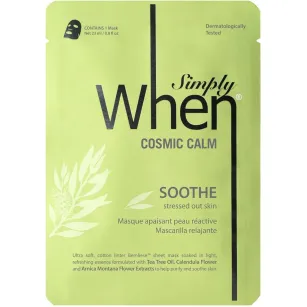 Fabric Face Mask Simply When Cosmic Calm, 23ml