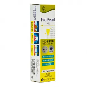 Whitening toothpaste with lemon and mint flavor Zettoc ProPearl, 100 ml Whitening toothpaste with lemon and mint flavor Zettoc ProPearl, 100 ml