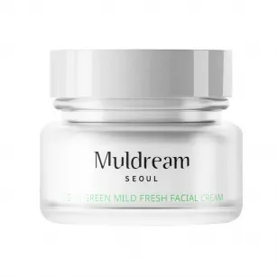 Soothing cream for tired skin Muldream Vegan Green Mild, 60ml