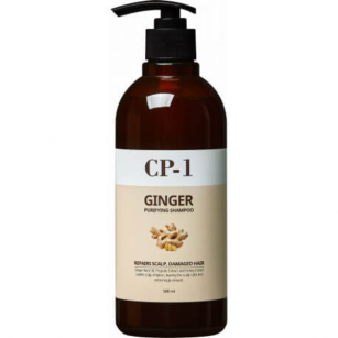 Restorative shampoo for hair with ginger root, 500 ml