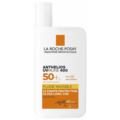 Lightweight, Fragrance-Free Sunscreen, high UVB/UVA protection SPF50+