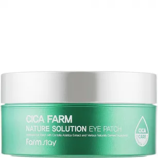 Επιθέματα ματιών υδρογέλης με centella FarmStay Cica Farm, 60 τεμ