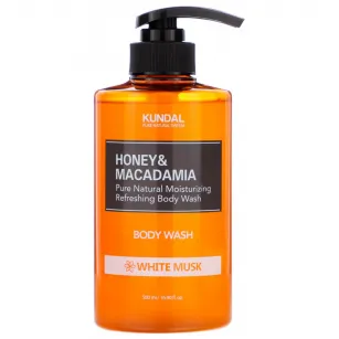 Nourishing aromatic shower gel Kundal "White Musk",  500ml Nourishing aromatic shower gel Kundal "White Musk",  500ml