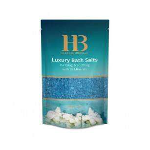 Dead Sea Salt for baths with lavender scent, 500 gr