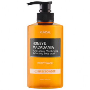 Nourishing shower gel based on honey, oils and aloe vera with the scent of acacia and moringa, 500ml