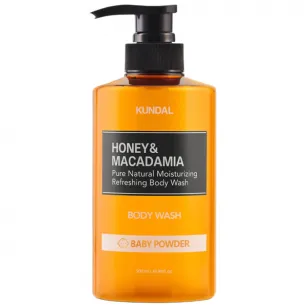 Nourishing shower gel Kundal with the scent of acacia and moringa, 500ml