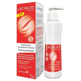 Intimate Hygiene Product Lactacyd Antifungal with Dispenser 250 ml