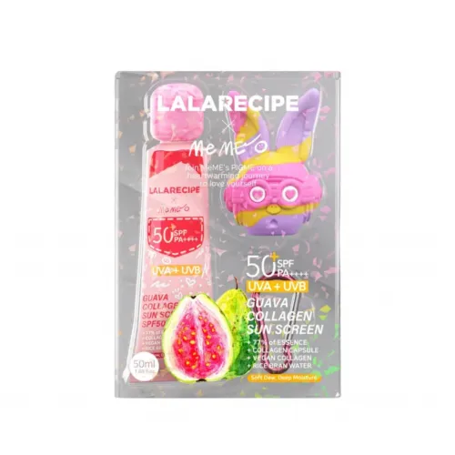 Сонцезахисний крем з екстрактом гуави та колагеном LALARECIPE Guava Collagen Sun Cream, 50 мл