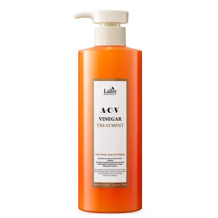 Hair mask with apple cider vinegar and keratin LA'DOR ACV VINEGAR TREATMENT, 430 ml Hair mask with apple cider vinegar and keratin LA'DOR ACV VINEGAR TREATMENT, 430 ml