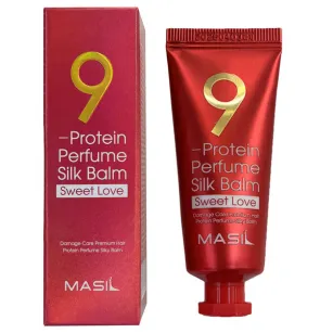 Indelible hair protection balm with hibiscus and rose scent MASIL  9 Protein Perfume Silk, 20ml Indelible hair protection balm with hibiscus and rose scent MASIL  9 Protein Perfume Silk, 20ml