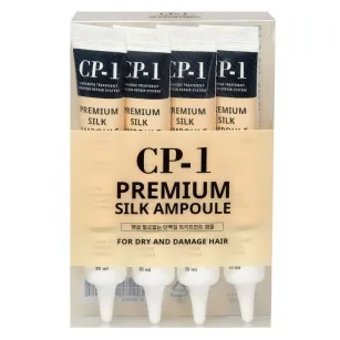 Esthetic House CP-1 Premium Silk Ampoule Ορός μη πλενόμενος με πρωτεΐνες μεταξιού, 20 ml * 4 τεμ