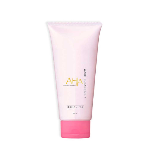 Face scrub foam with fruit acids