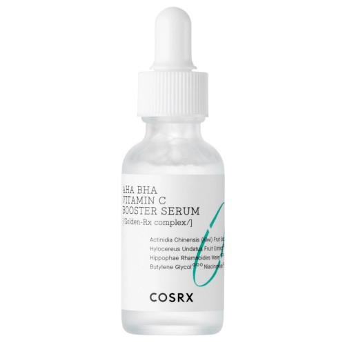 Refreshing serum with AHA BHA acids and vitamin C, 30ml.