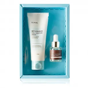 Cosmetic Set for Skin Moisturizing IUNIK Beta Glucan Edition Skin Care Set (cream 60 ml + serum 15 ml) Cosmetic Set for Skin Moisturizing IUNIK Beta Glucan Edition Skin Care Set (cream 60 ml + serum 15 ml)