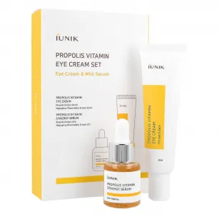 IUNIK Propolis Vitamin Eye Cream Set for Mature Skin (serum 15 ml + eye cream 30 ml) IUNIK Propolis Vitamin Eye Cream Set for Mature Skin (serum 15 ml + eye cream 30 ml)