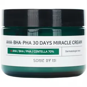 Cream for problematic skin restorative SOME BY MI, AHA-BHA-PHA 30 Days, 60ml Cream for problematic skin restorative SOME BY MI, AHA-BHA-PHA 30 Days, 60ml